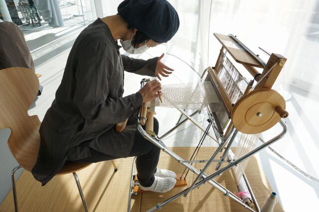 機織りの画像